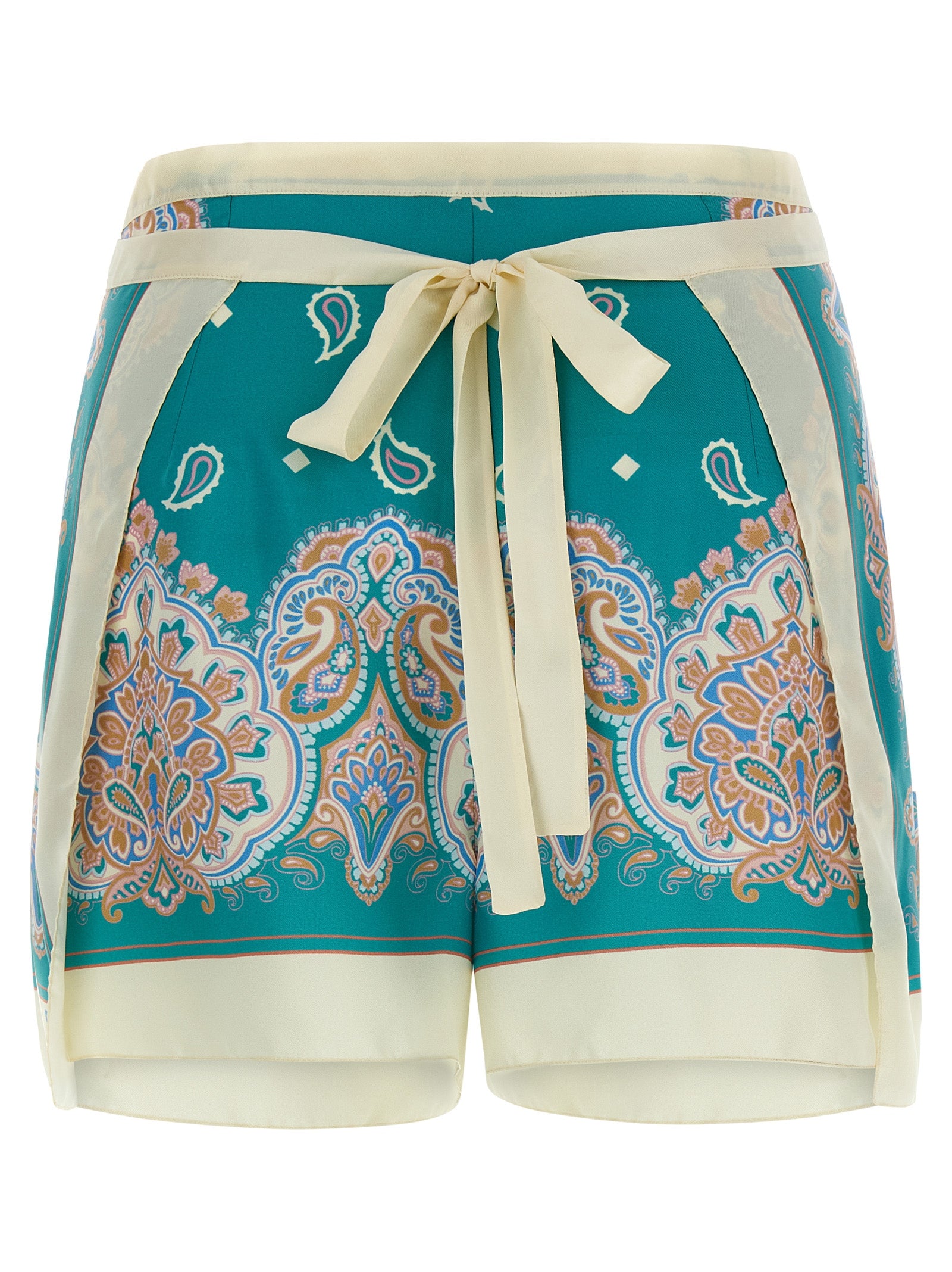 PINKO Mehrfarbige Viskose-Shorts