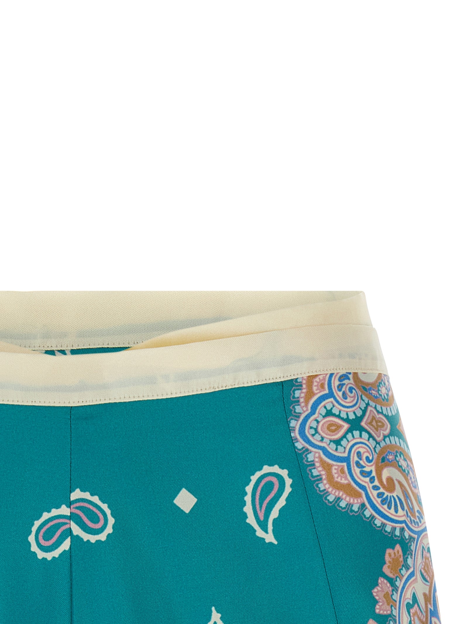 PINKO Mehrfarbige Viskose-Shorts