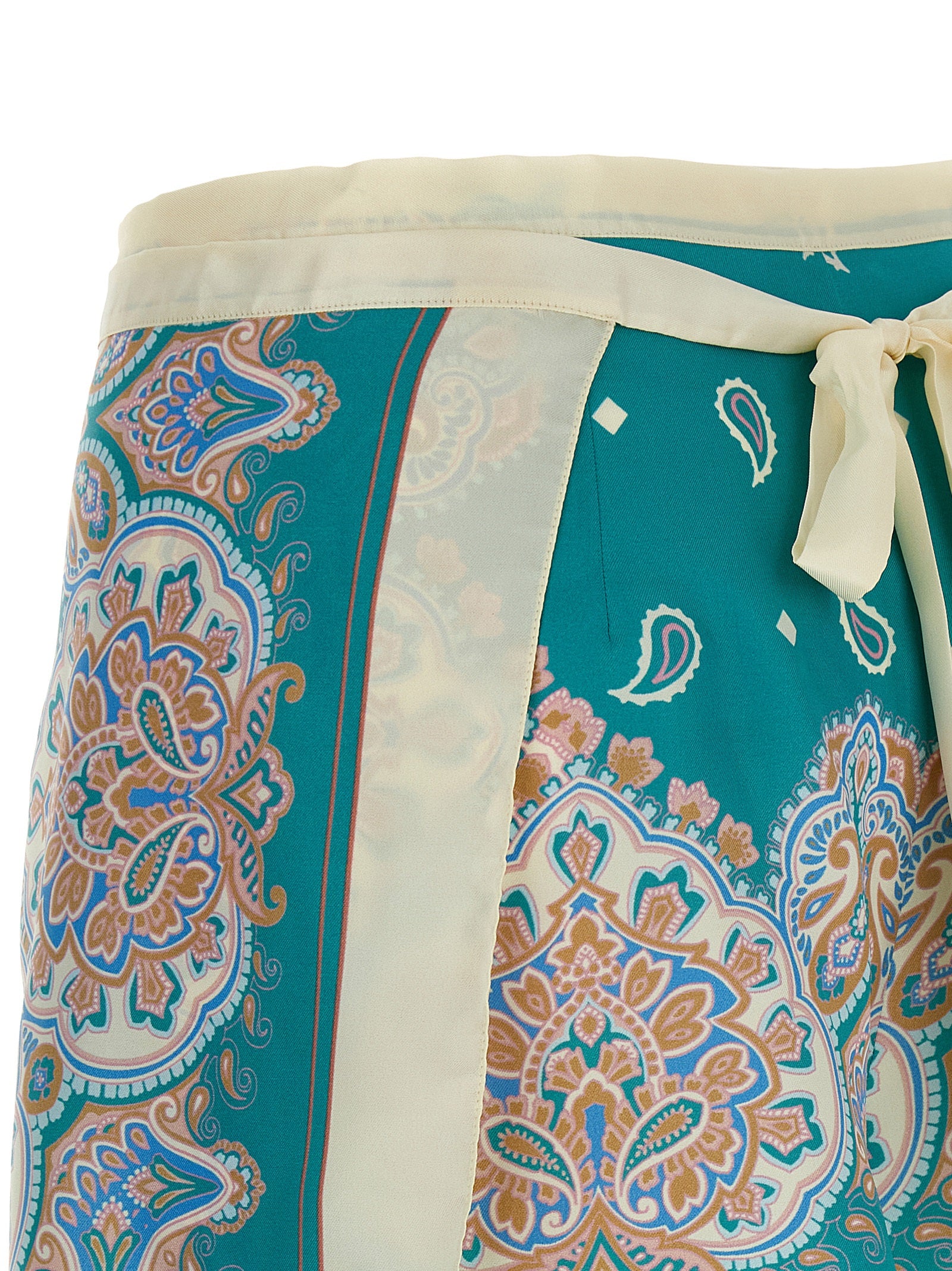 PINKO Mehrfarbige Viskose-Shorts