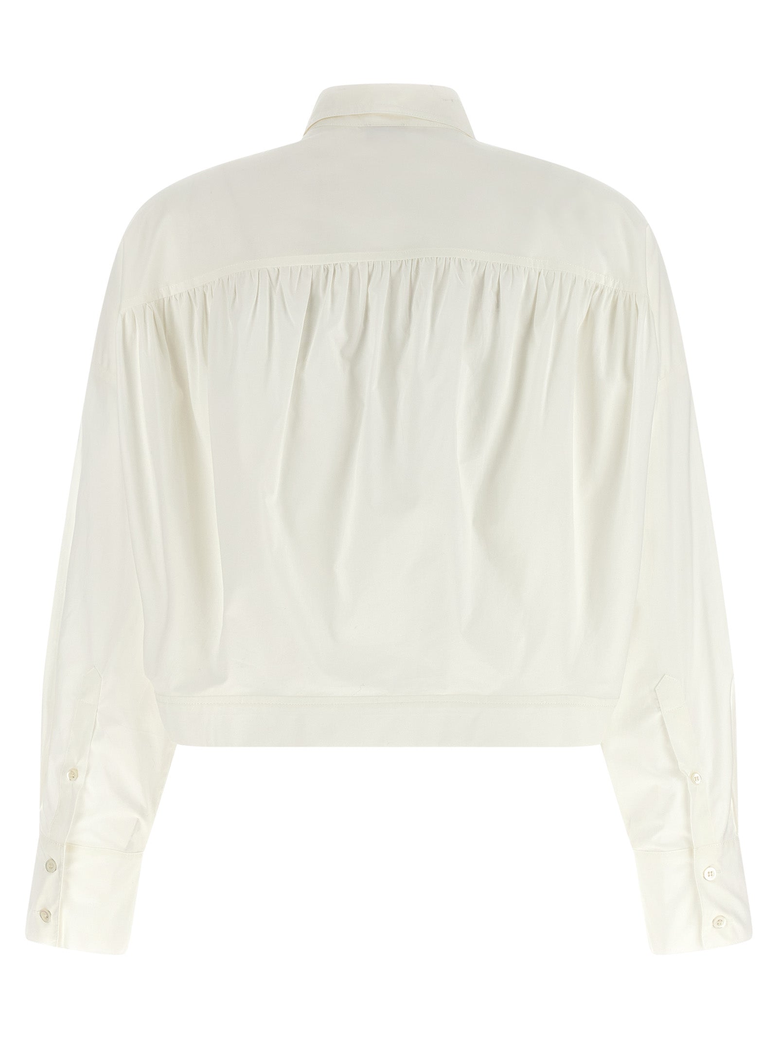 PINKO Weiße Baumwollbluse