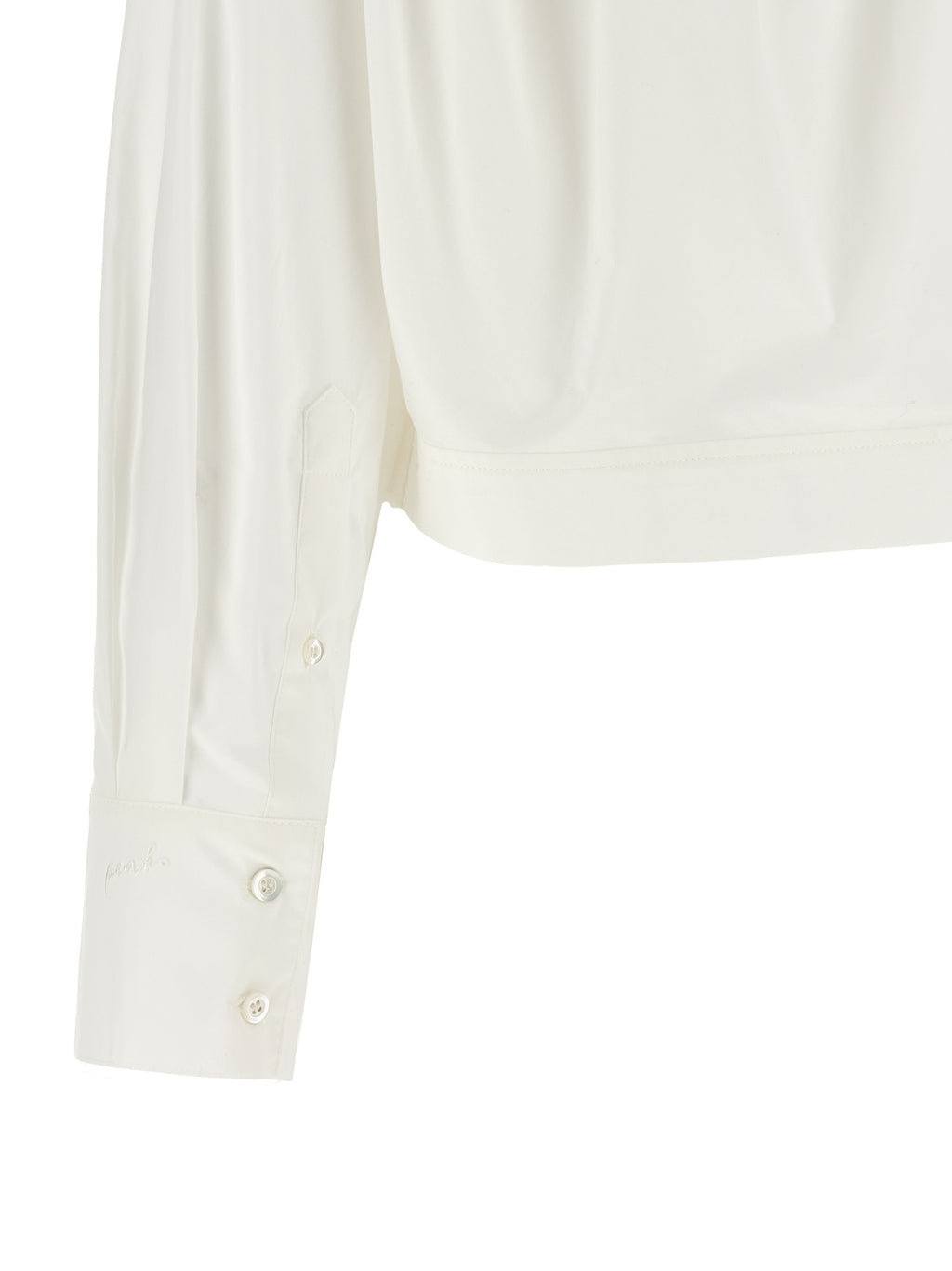 PINKO Weiße Baumwollbluse