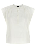 PINKO Weiße Baumwollbluse
