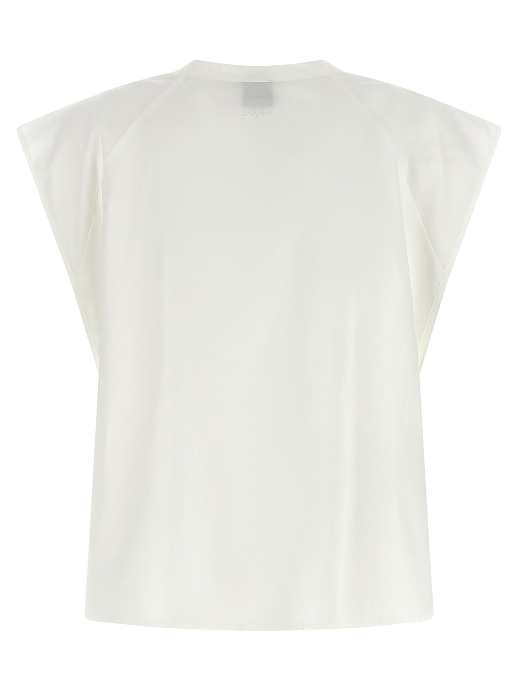 PINKO Weiße Baumwollbluse