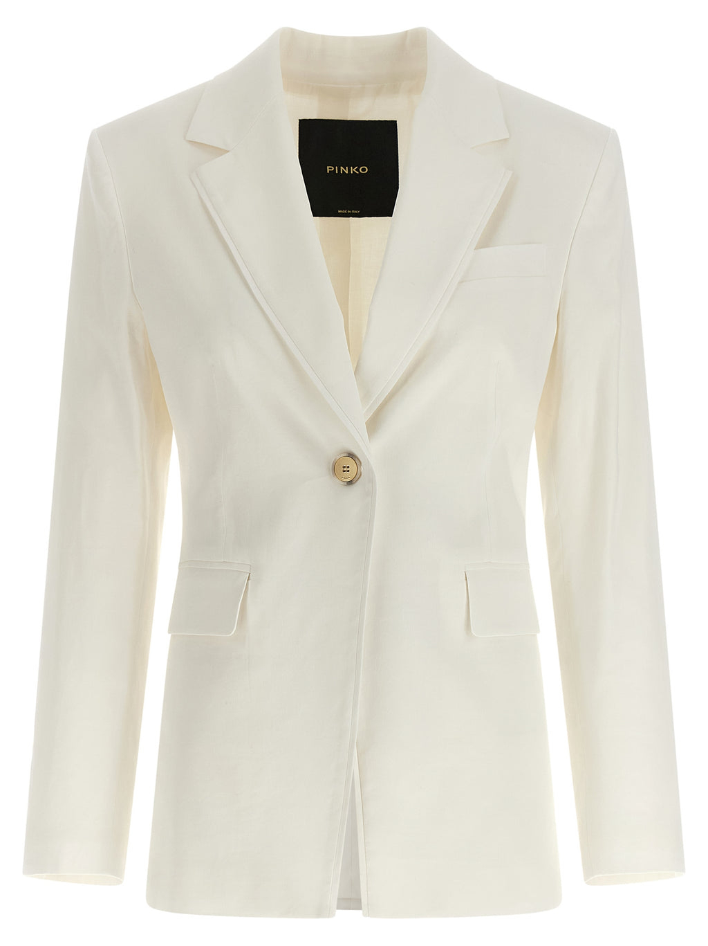 PINKO Weißer Leinenblazer