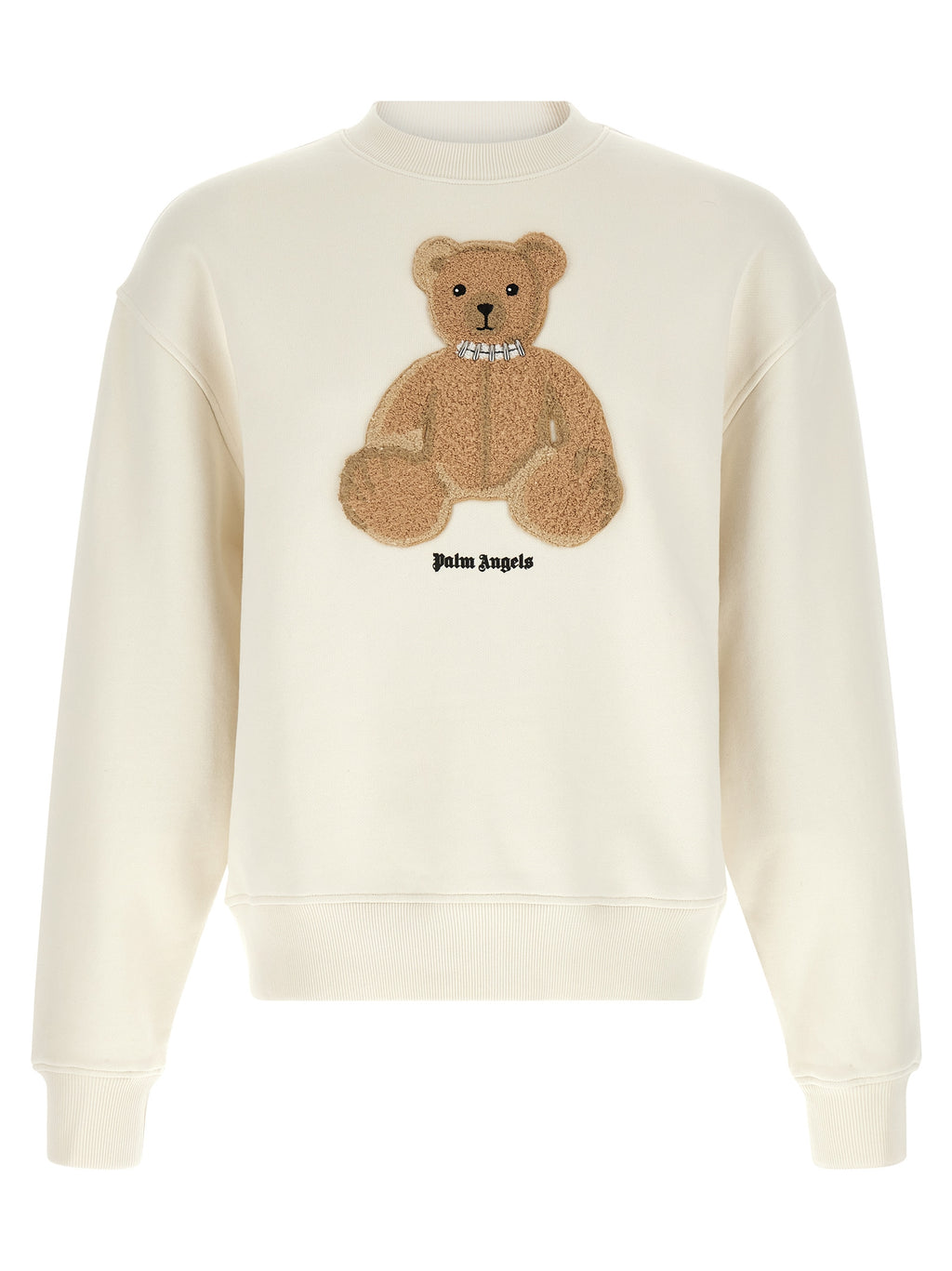 Palm Angels Weißes Baumwoll-Sweatshirt