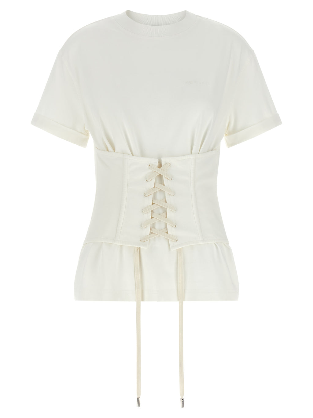 Alexander McQueen Weißes Baumwoll-T-Shirt