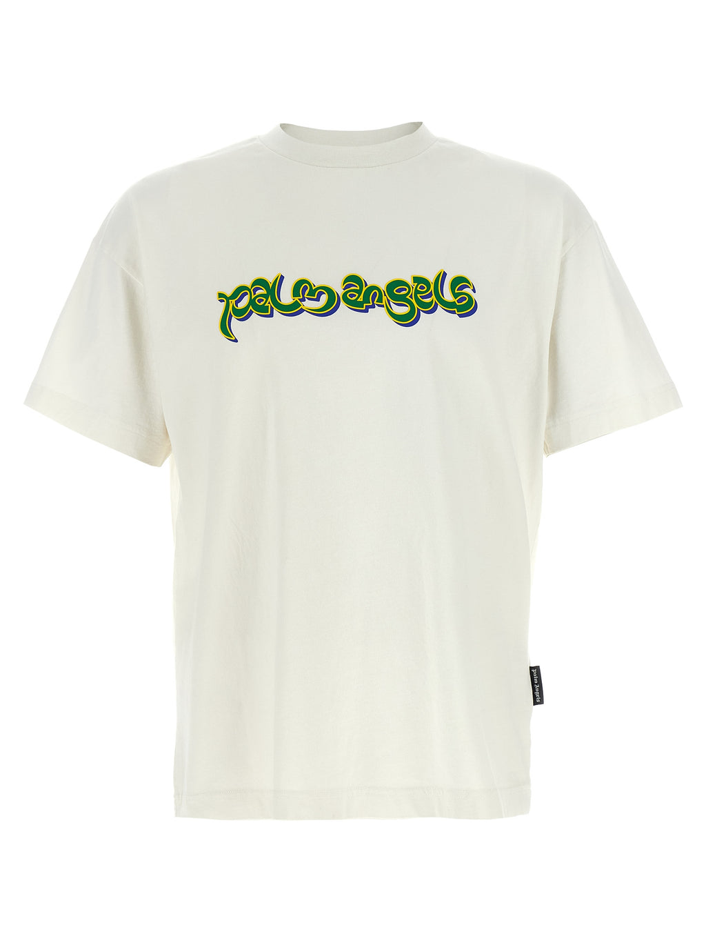 Palm Angels Weißes Baumwoll-T-Shirt