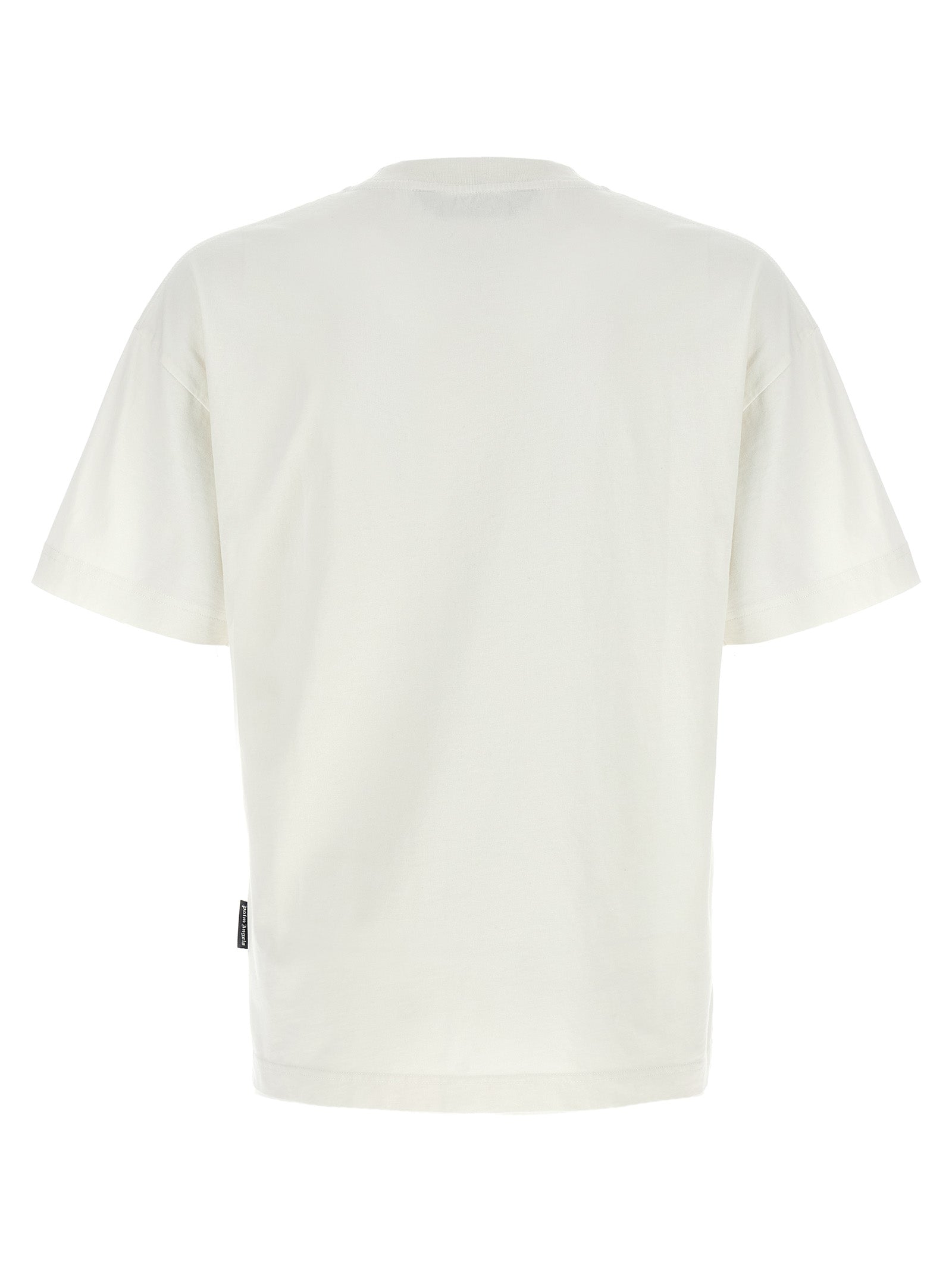 Palm Angels Weißes Baumwoll-T-Shirt