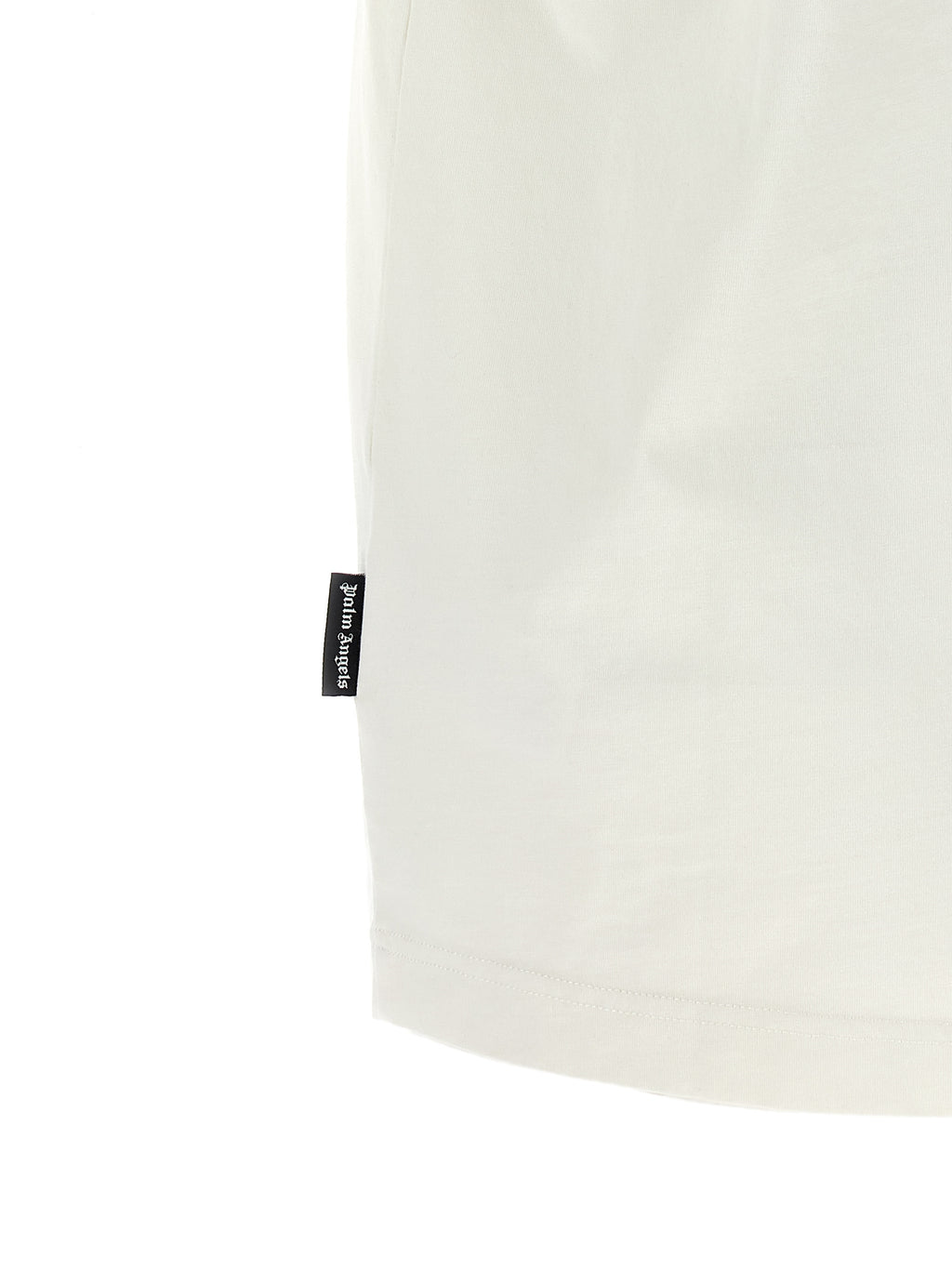 Palm Angels Weißes Baumwoll-T-Shirt