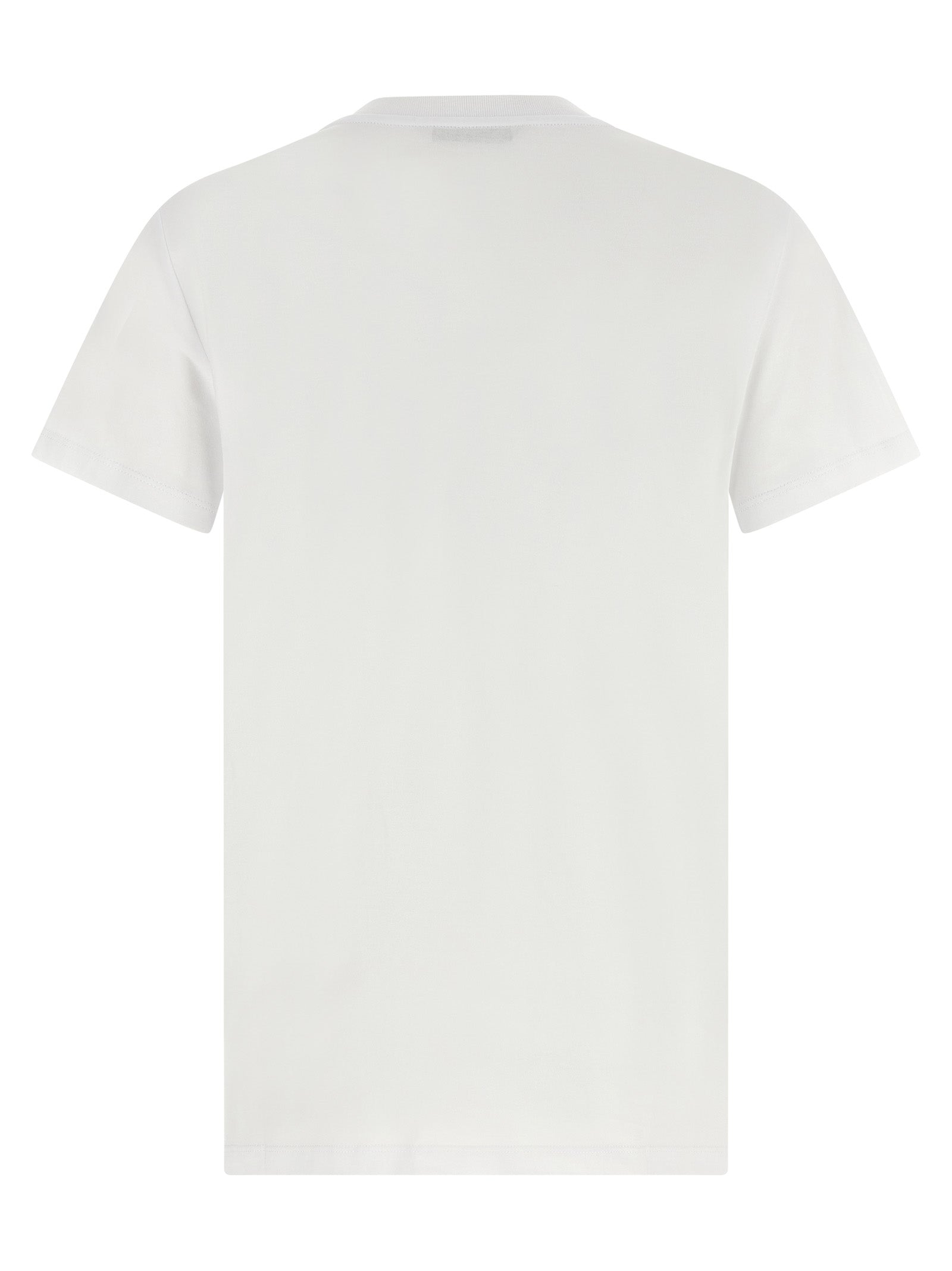 Max Mara Weißes Baumwoll-T-Shirt