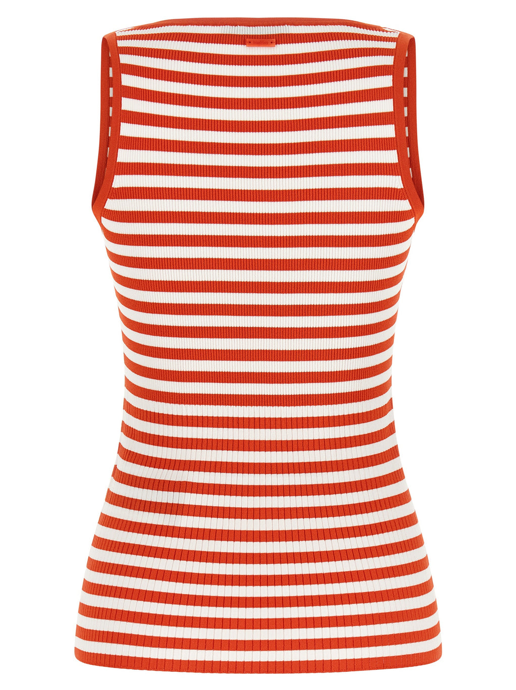Max Mara Ärmelloses T-Shirt aus Viskose in Multicolor