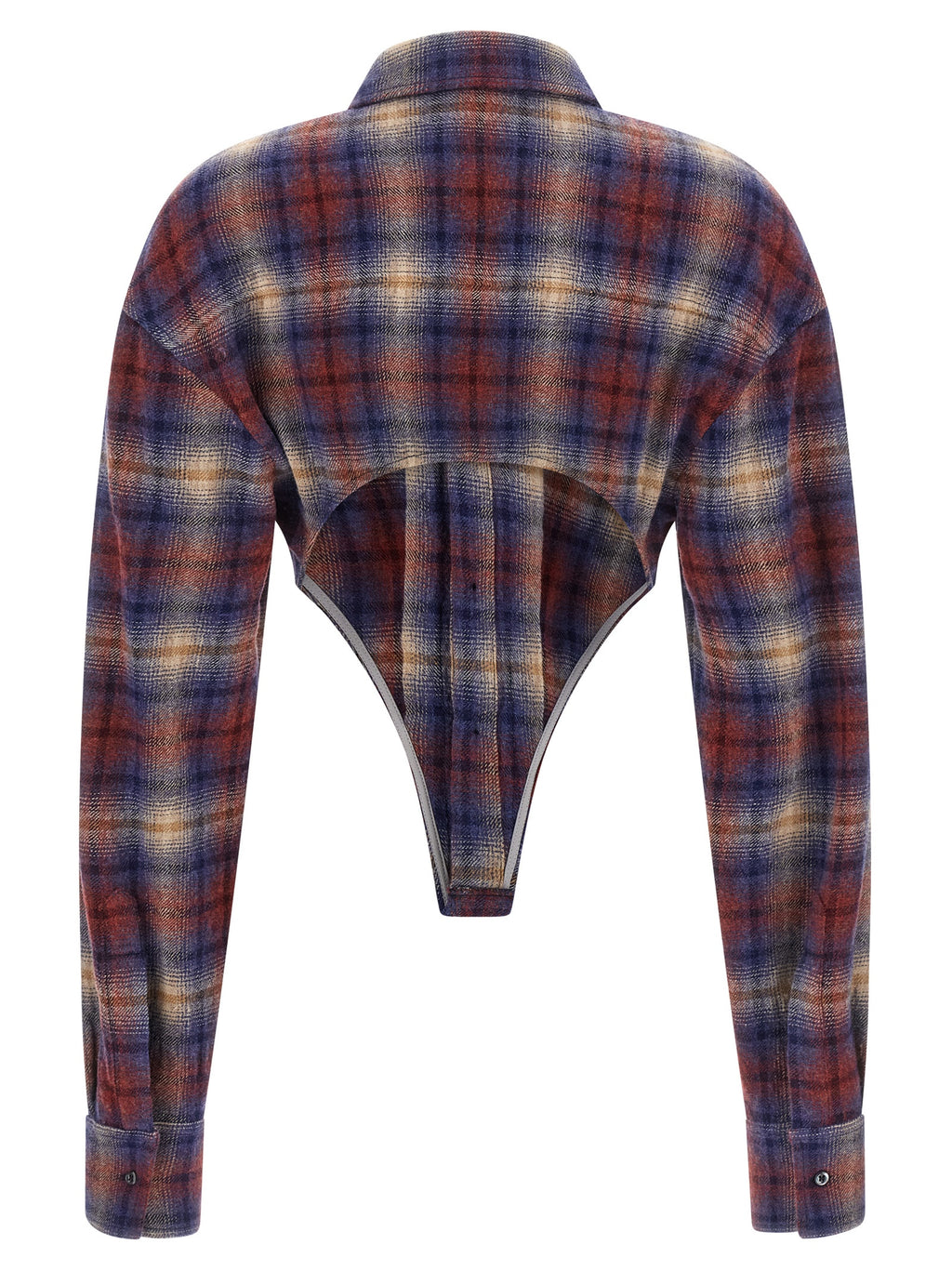 Dsquared² Mehrfarbige Wollbluse