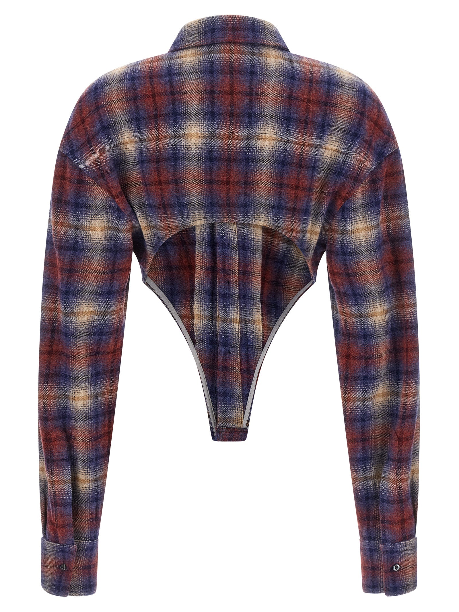 Dsquared² Mehrfarbige Wollbluse