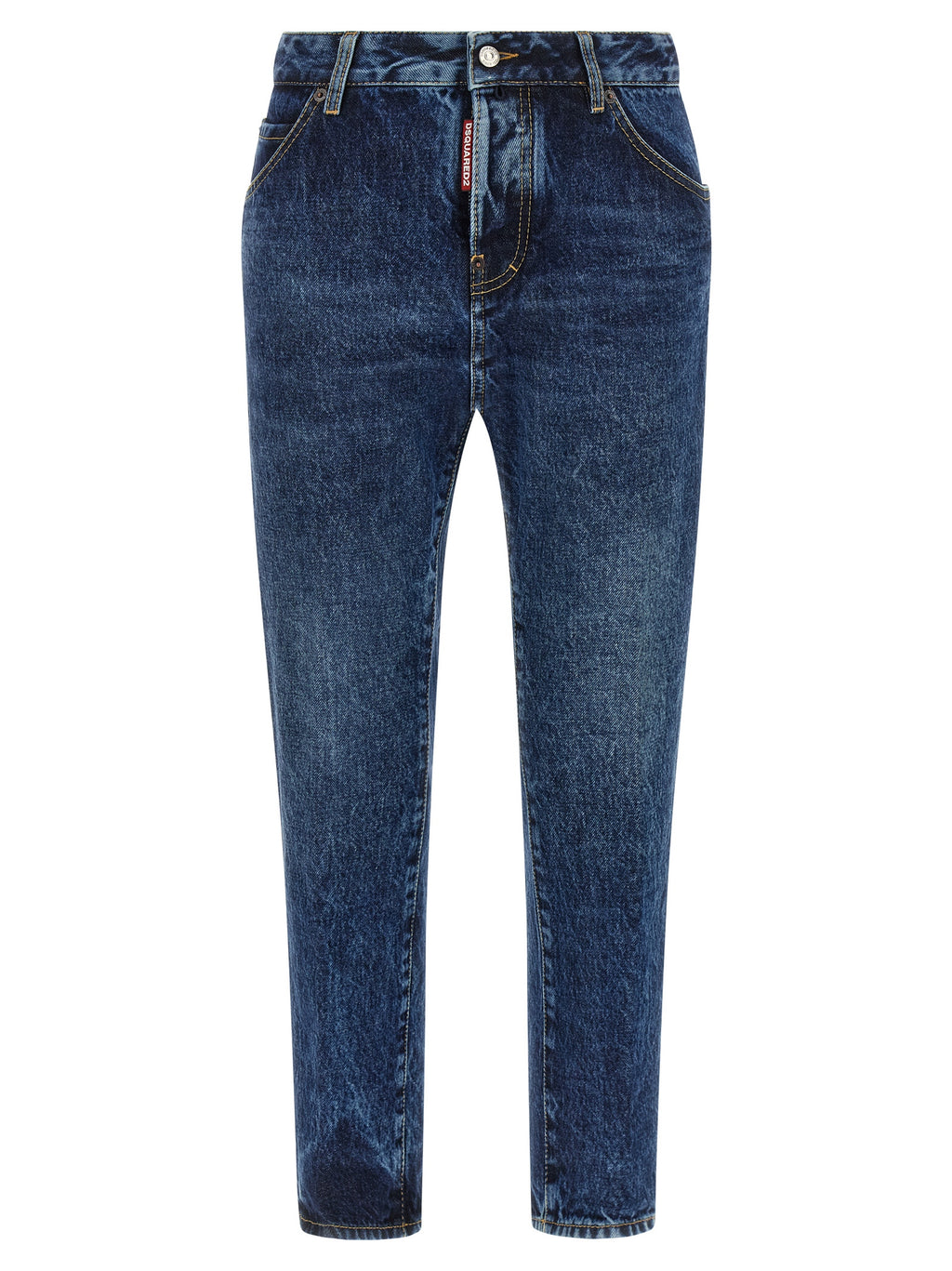 Dsquared² Blaue Jeans aus Baumwolle im geraden Schnitt