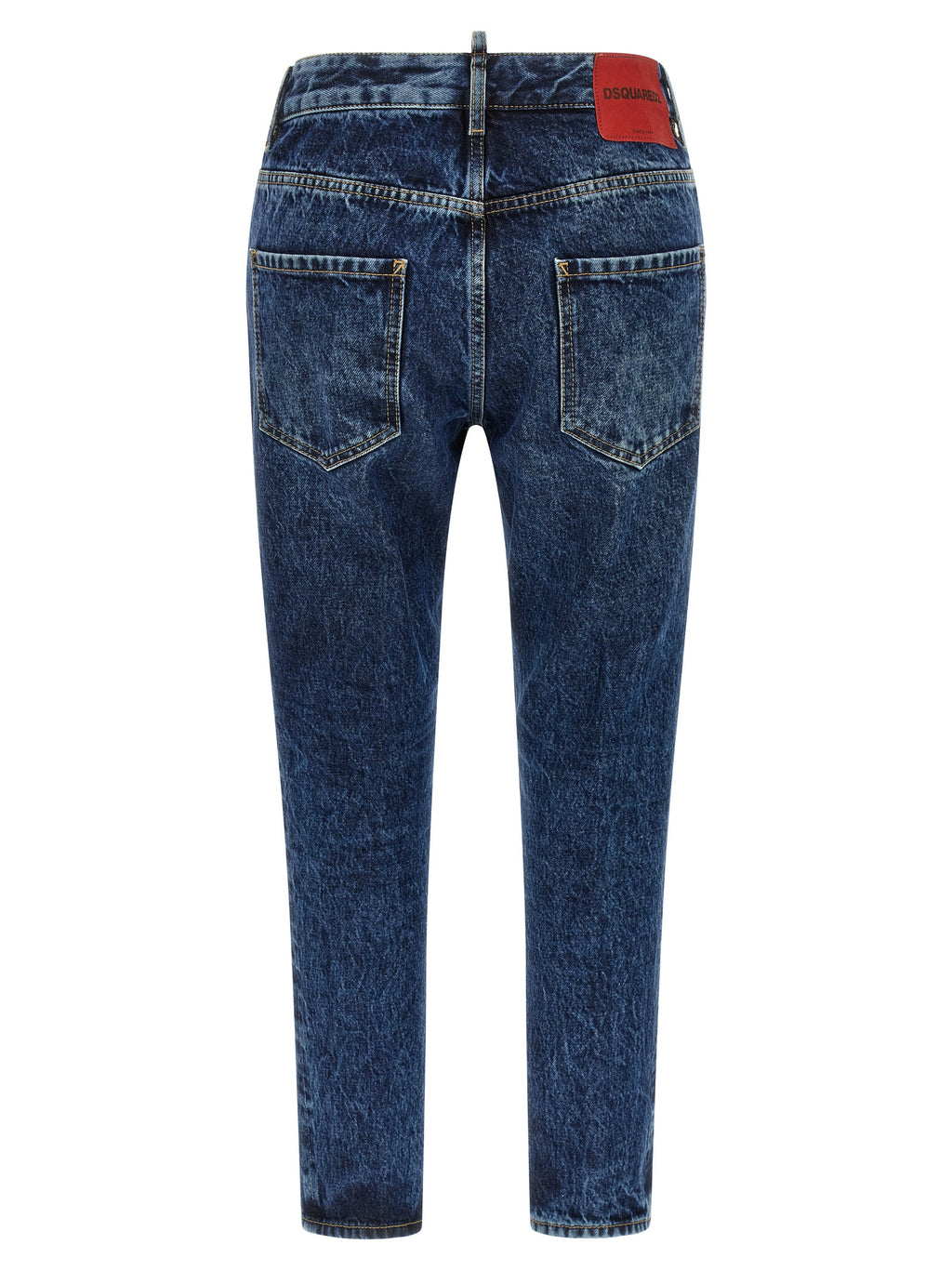 Dsquared² Blaue Jeans aus Baumwolle im geraden Schnitt