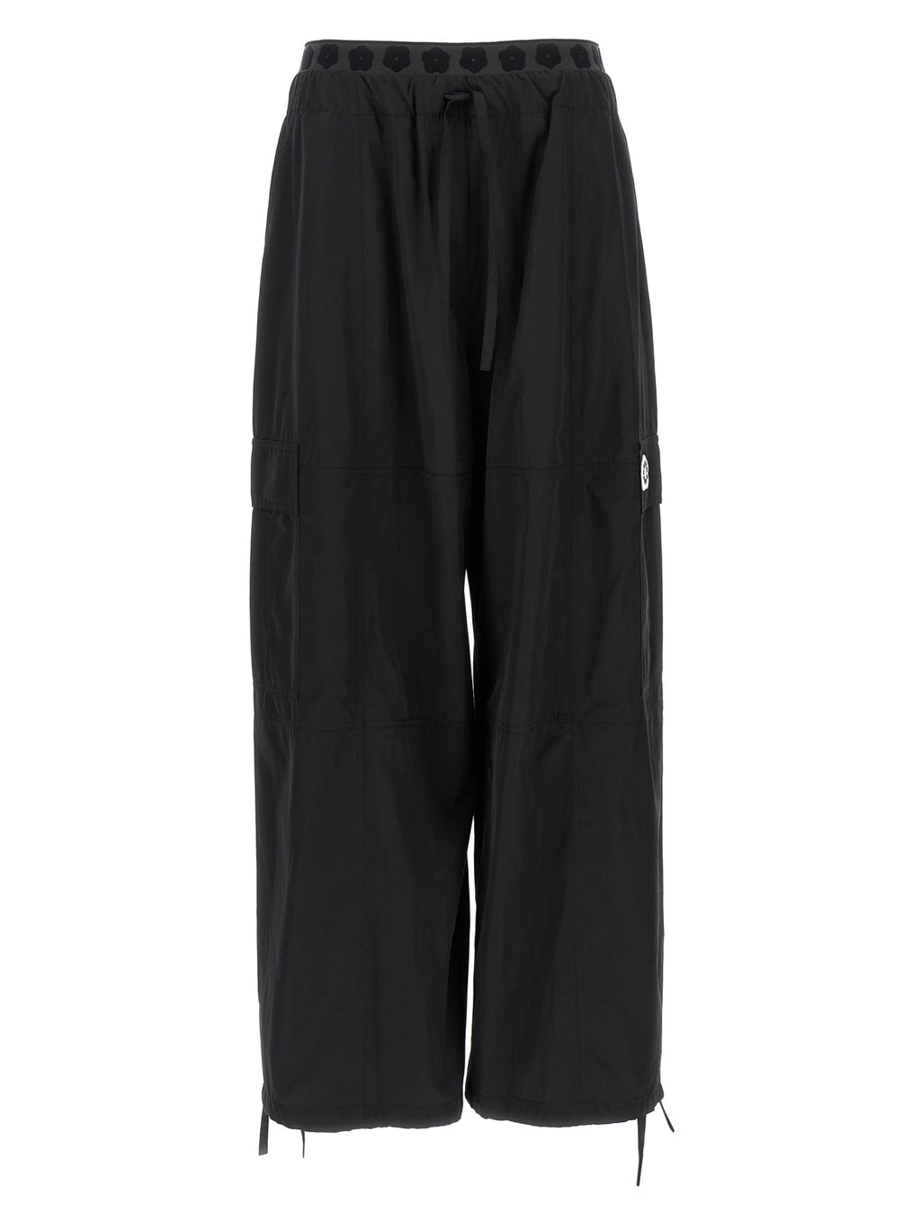 Kenzo Schwarze Cargohose aus Polyester