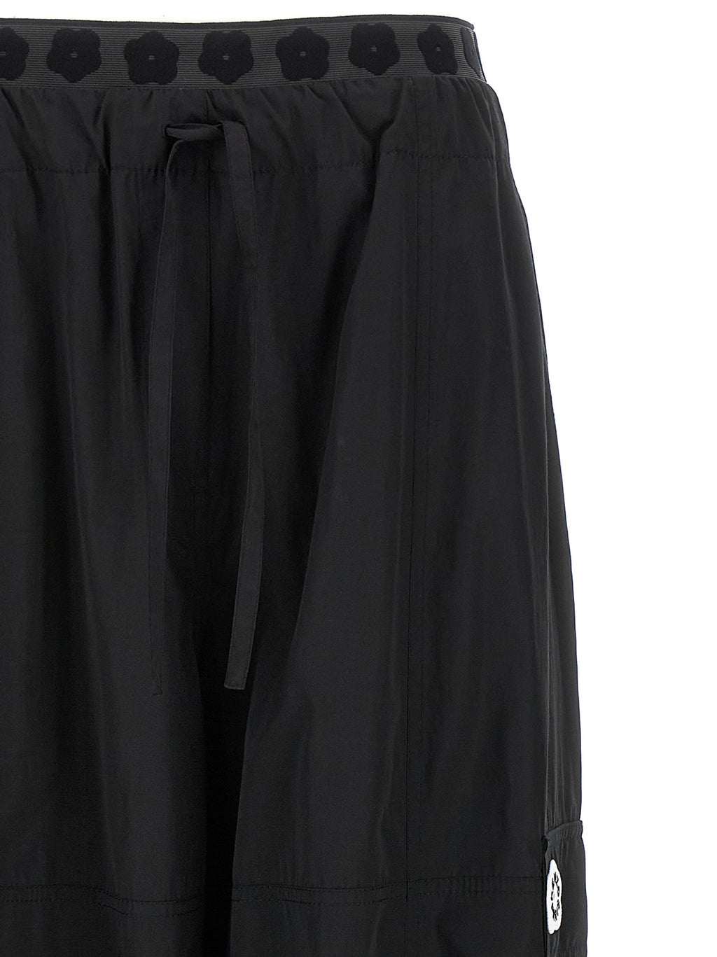 Kenzo Schwarze Cargohose aus Polyester