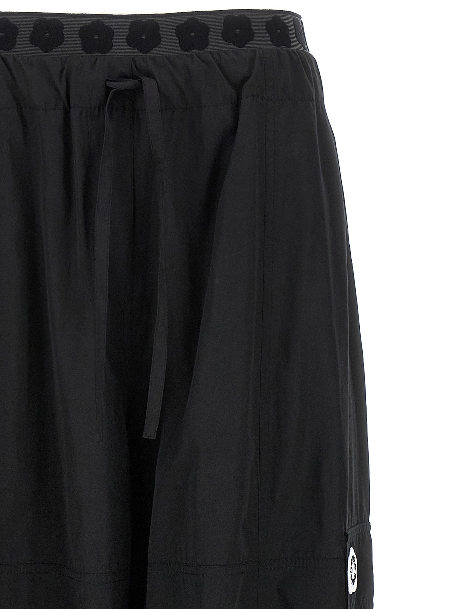 Kenzo Schwarze Cargohose aus Polyester