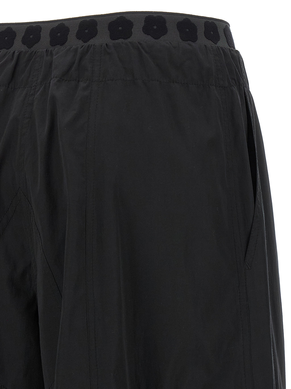 Kenzo Schwarze Cargohose aus Polyester