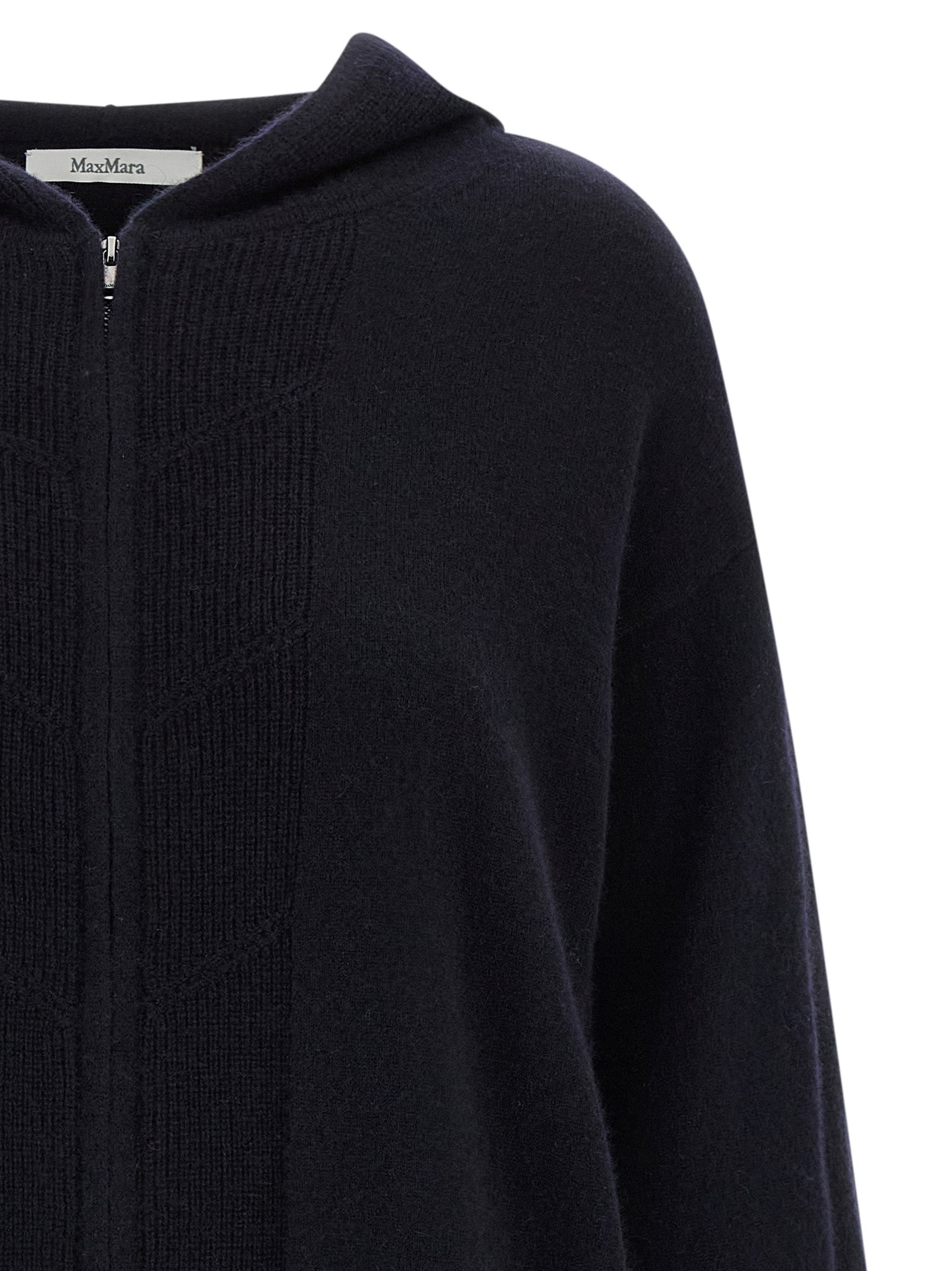 Max Mara Blauer Kaschmir-Cardigan