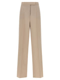 Max Mara Beige Virgin Wool Anzughose