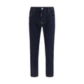 Dsquared² Blaue Baumwoll-Jeans im Slim Fit