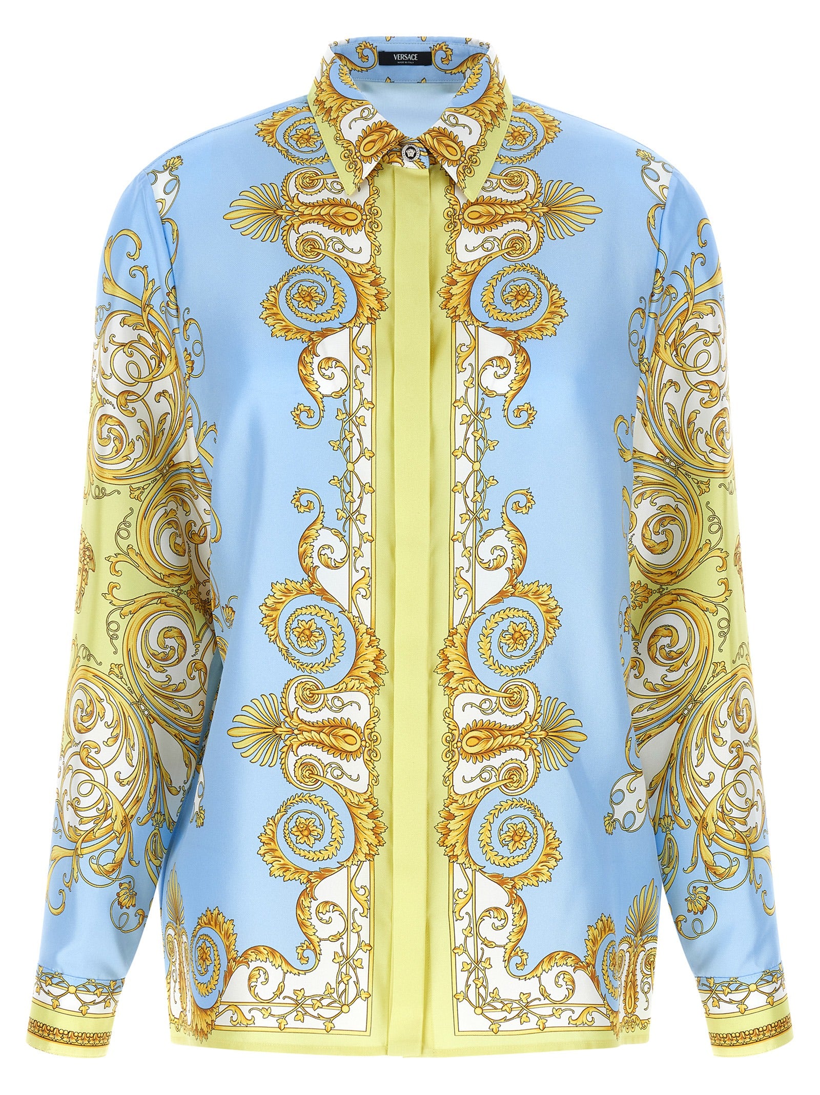 Versace Mehrfarbige Seidenbluse