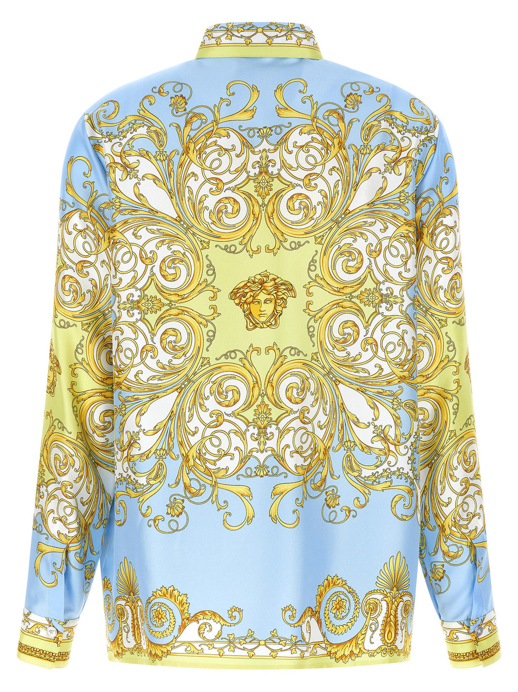 Versace Mehrfarbige Seidenbluse