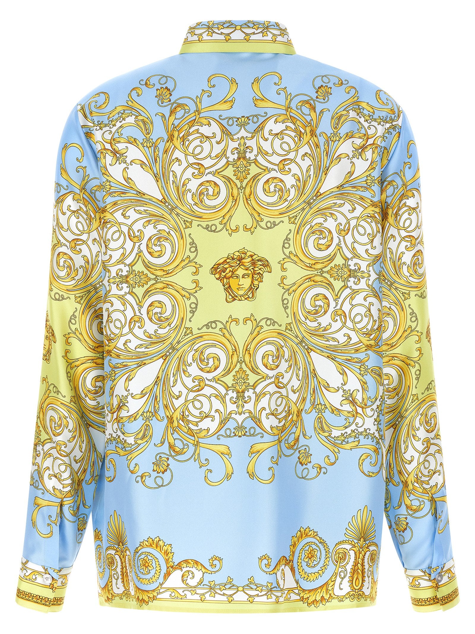 Versace Mehrfarbige Seidenbluse