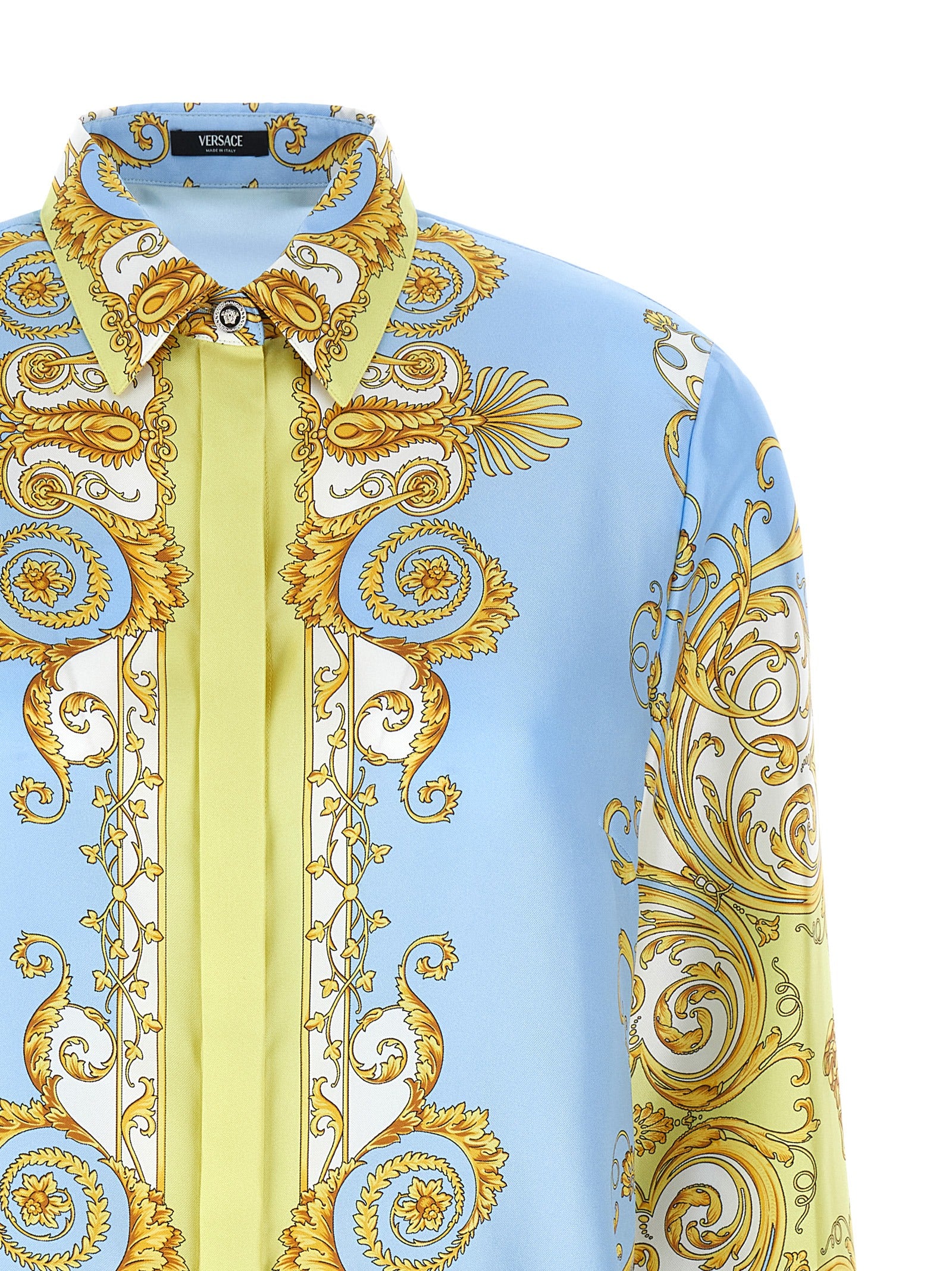 Versace Mehrfarbige Seidenbluse