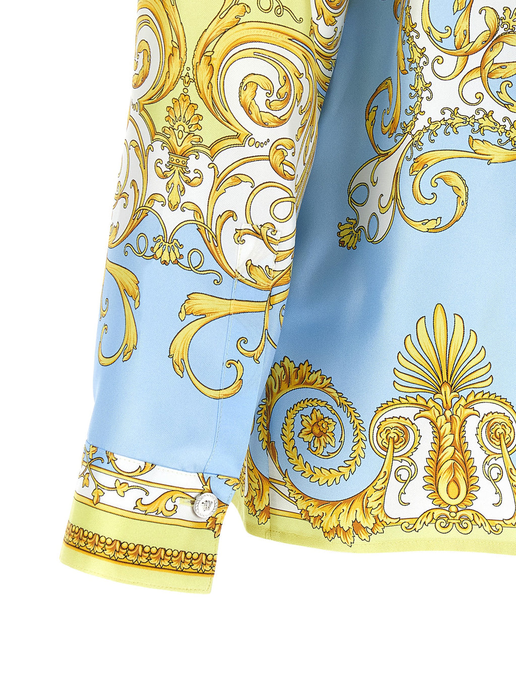 Versace Mehrfarbige Seidenbluse