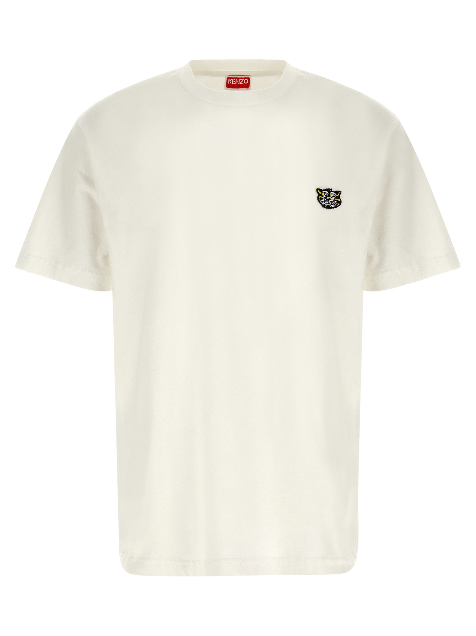 Kenzo Weißes Baumwoll-T-Shirt