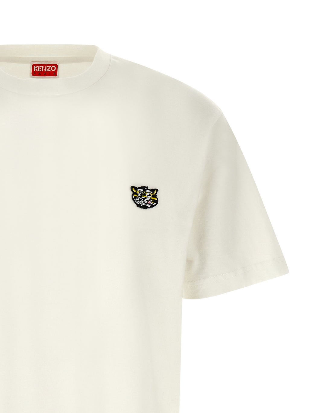 Kenzo Weißes Baumwoll-T-Shirt