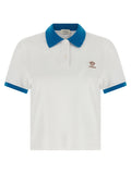 Versace Blaues Baumwoll-Polohemd