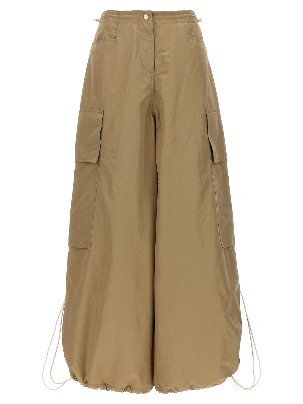 Palm Angels Beige Polyamid Freizeithose