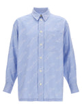 Kenzo Blaue Baumwollbluse