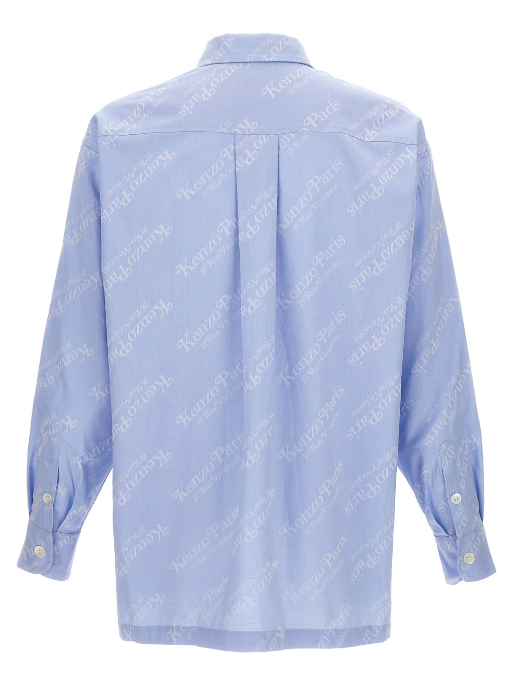 Kenzo Blaue Baumwollbluse