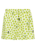 Versace Mehrfarbige Cargo-Shorts aus Seide