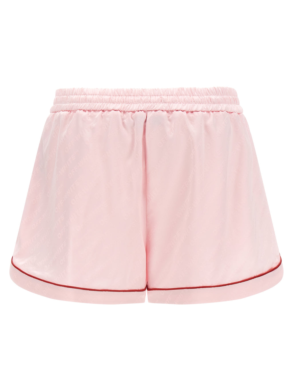 Off-White Mehrfarbige Viskose-Bermudashorts