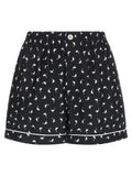 Moschino Zweifarbige Seiden-Bermudashorts