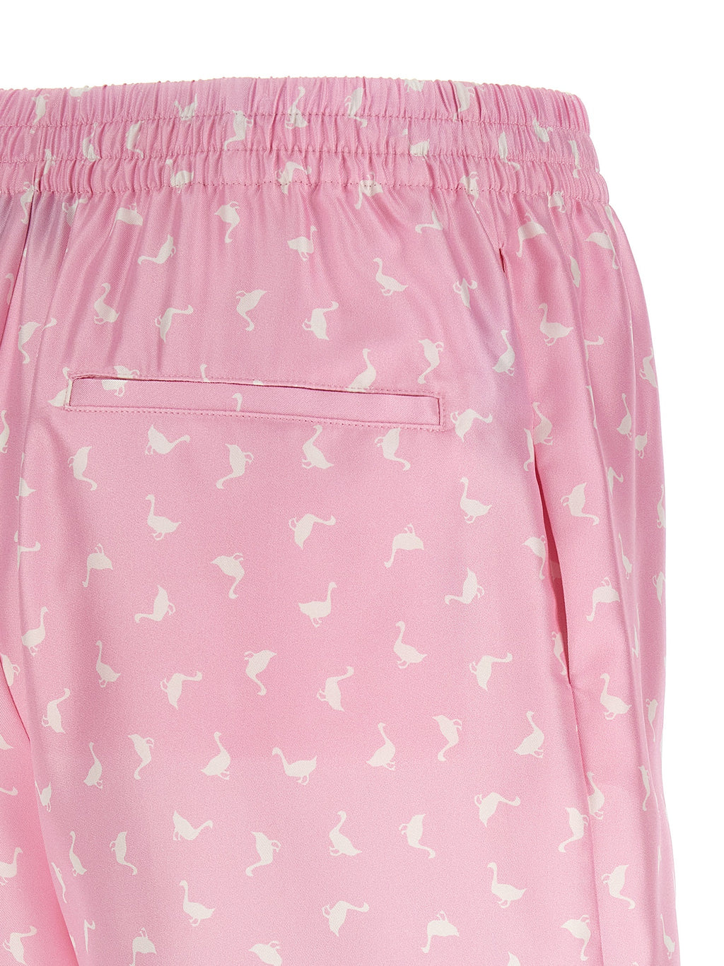 Moschino Mehrfarbige Cargo-Shorts aus Seide