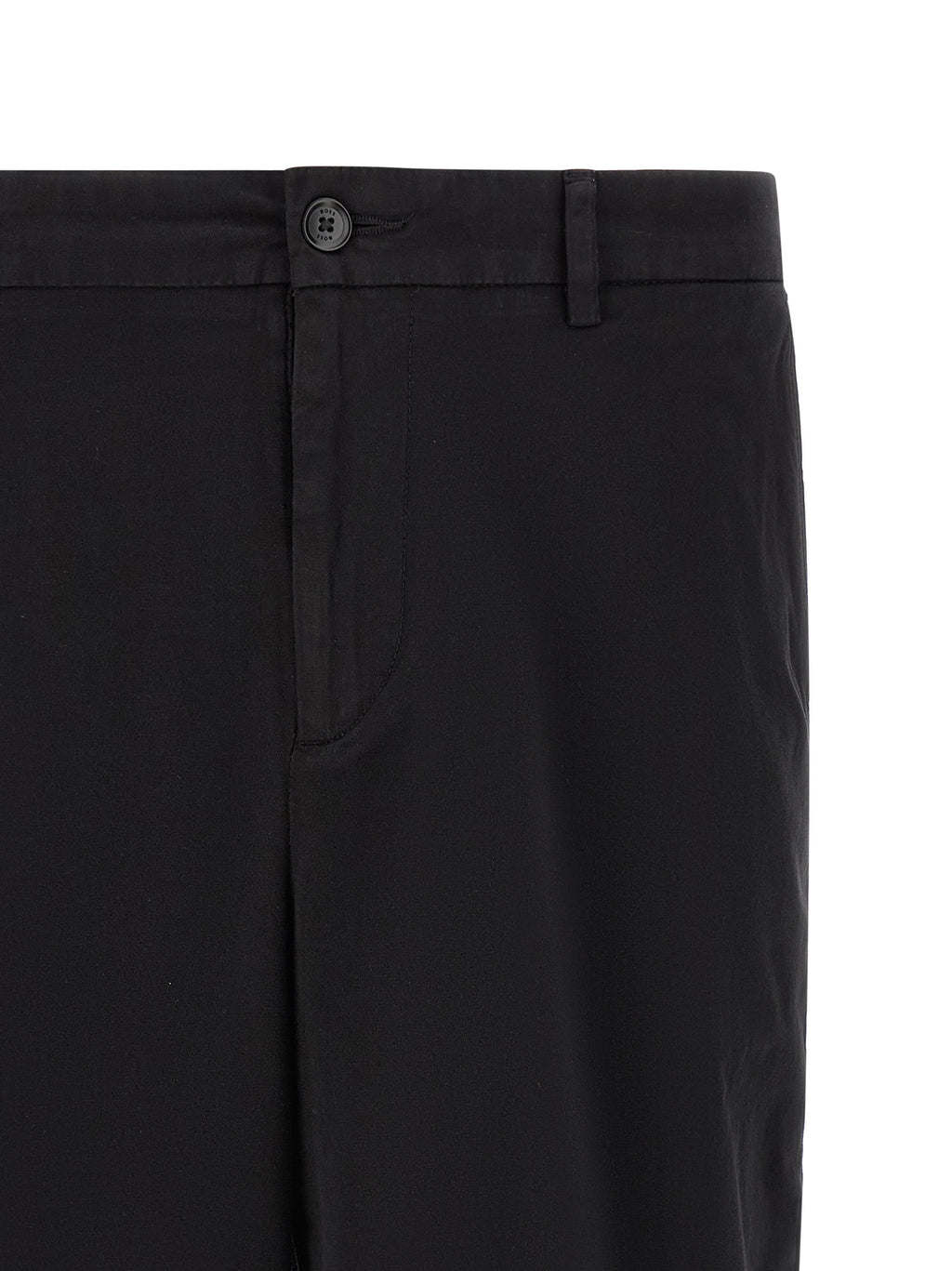 Hugo Boss Schwarze Baumwoll-Bermudashorts