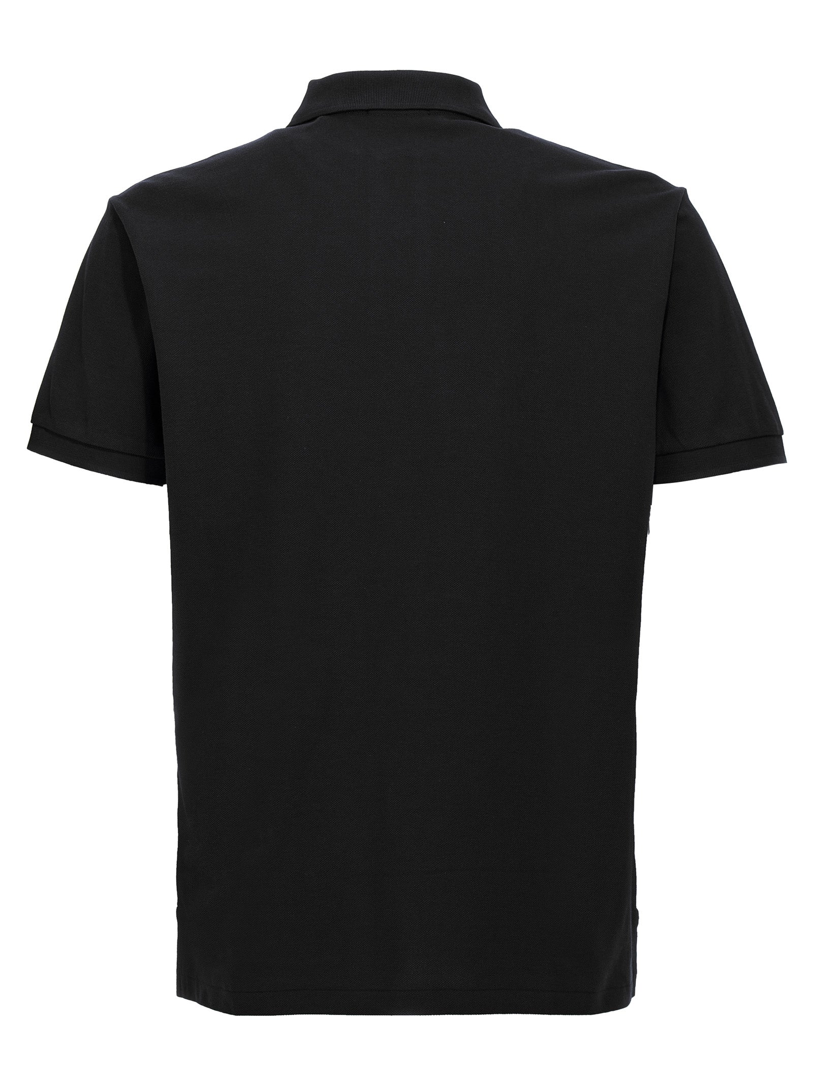 Polo Ralph Lauren Schwarzes Baumwoll-Poloshirt