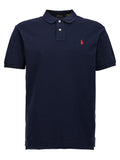 Polo Ralph Lauren Blaues Baumwoll-Polohemd