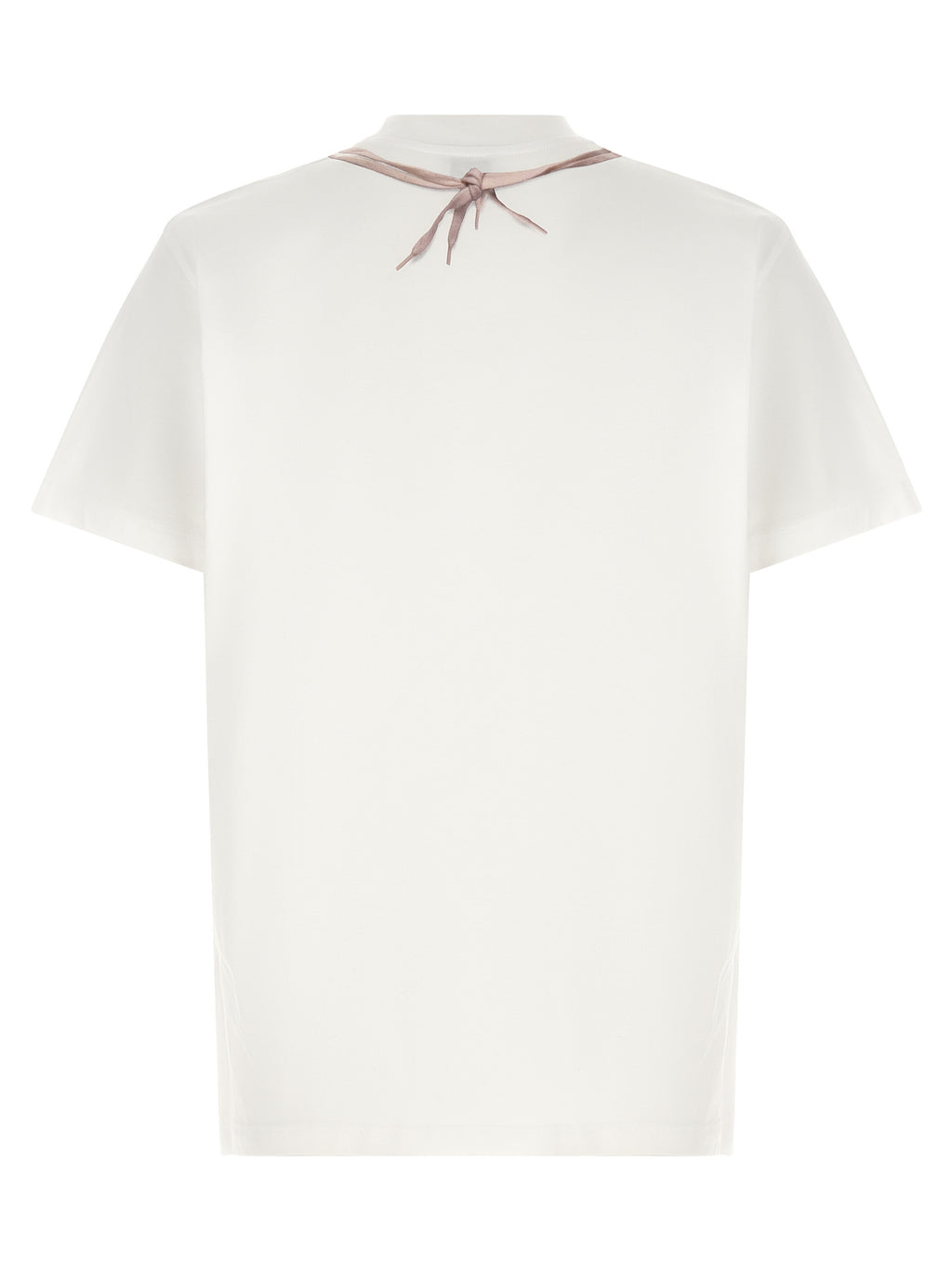 Moschino Weißes Baumwoll-T-Shirt