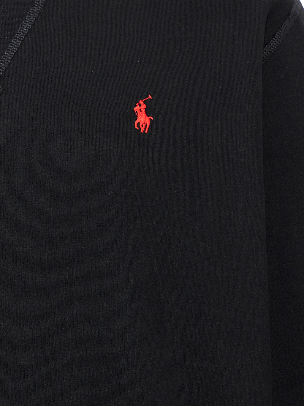 Polo Ralph Lauren Schwarzer Baumwoll-Sweatshirt