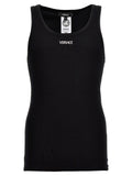 Versace Schwarzes Baumwoll-T-Shirt