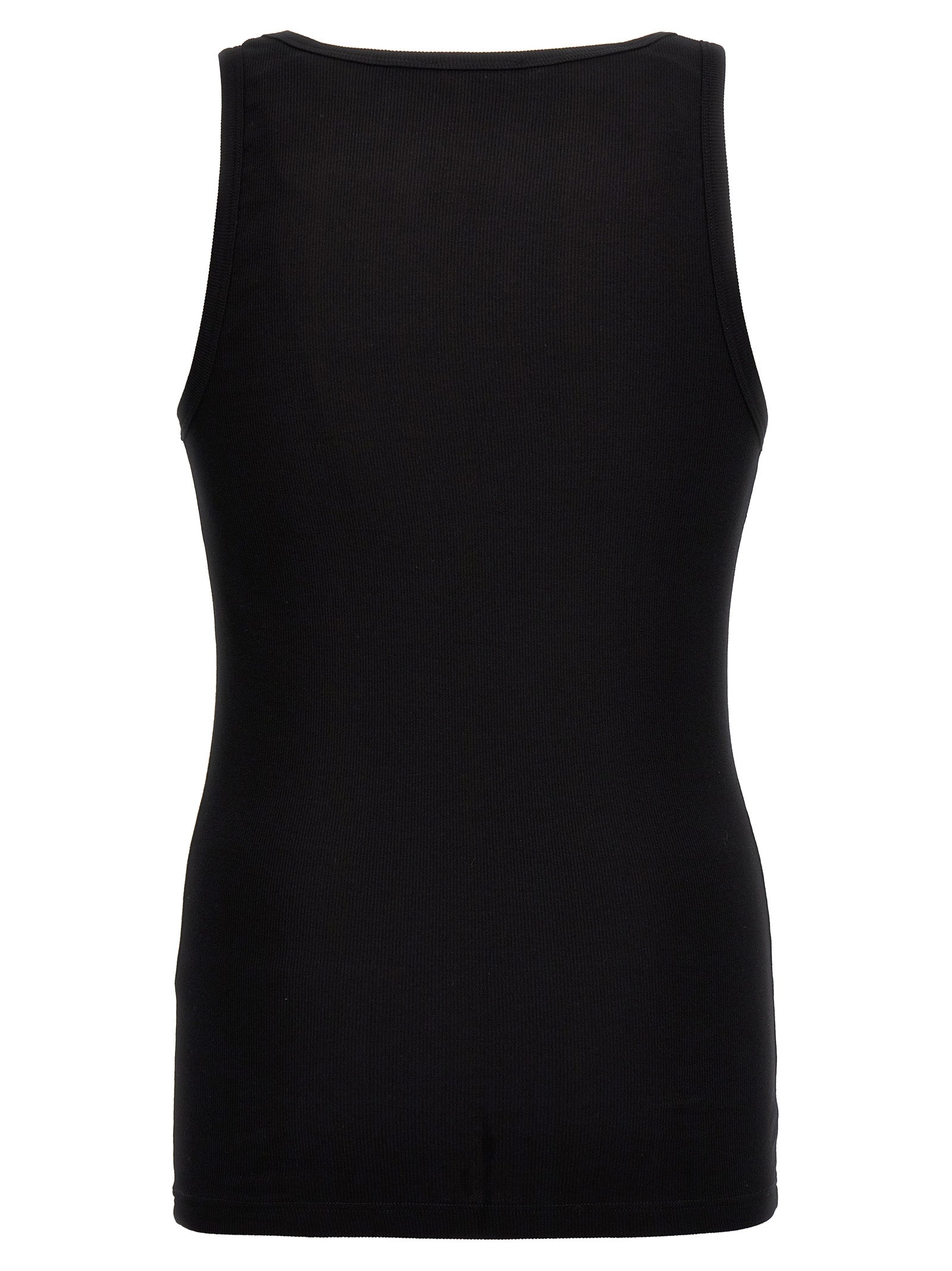 Versace Schwarzes Baumwoll-T-Shirt
