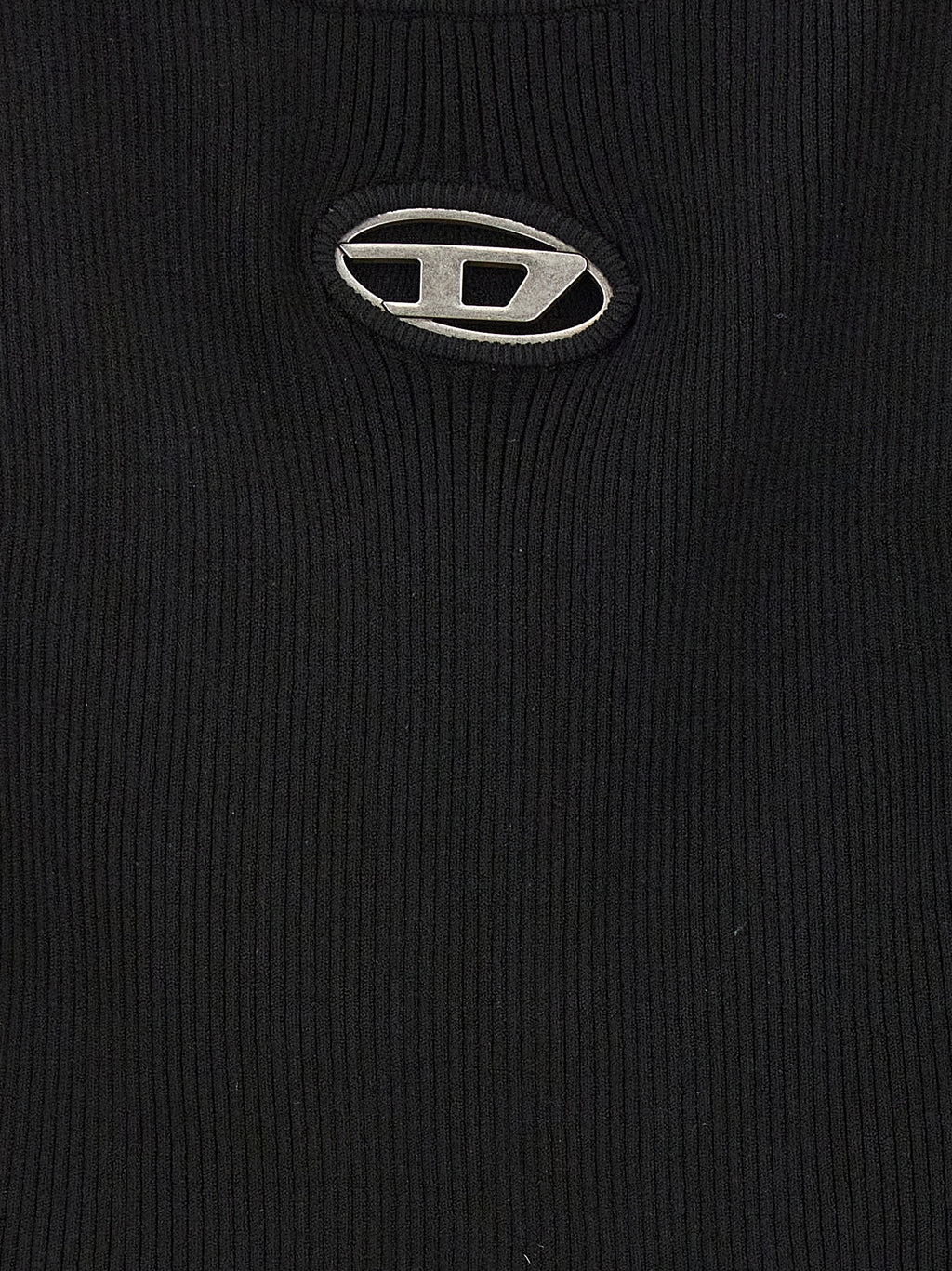 Diesel Schwarzer Cardigan aus Viskose