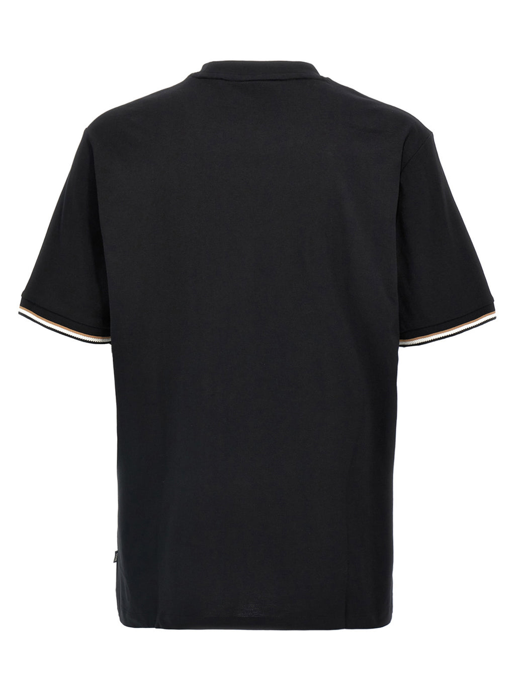 Hugo Boss Schwarzes Baumwoll-T-Shirt